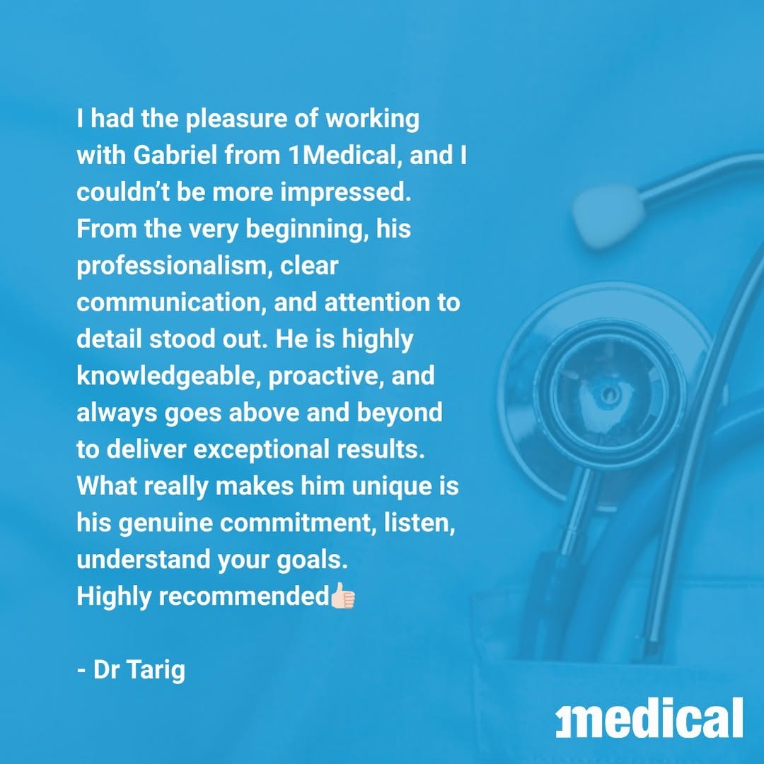 Congratulations to Gabriel Catmull for a great testimonial from one of our locum doctors! “I had the pleasure of working...